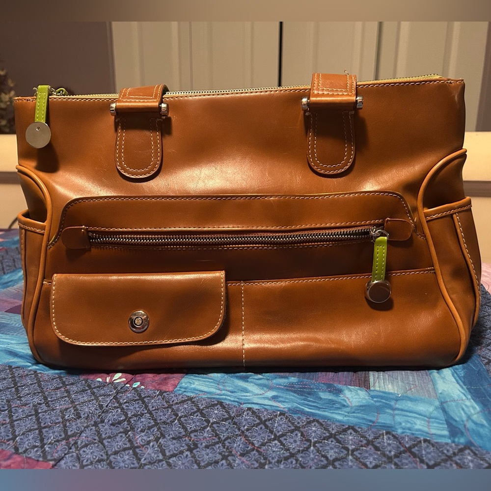 Liz Claiborne Brown Shoulder Bag